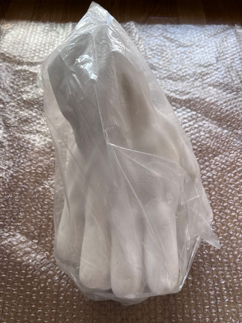 【未使用】 石膏デッサン像「手」