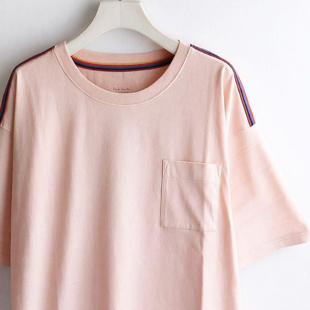 《ポールスミス》未使用 天竺素材クルーネックTシャツ カットソー ゆったりL