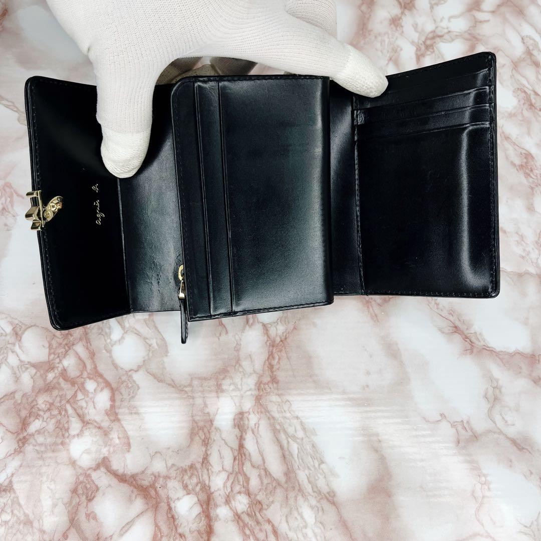 【極美品】agnès b. アニエス・ベー　二つ折り財布　折り財布21