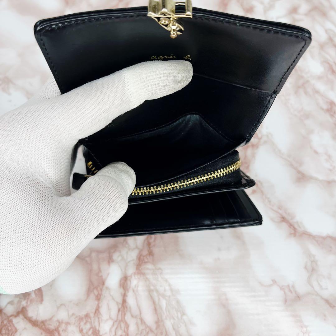 【極美品】agnès b. アニエス・ベー　二つ折り財布　折り財布21