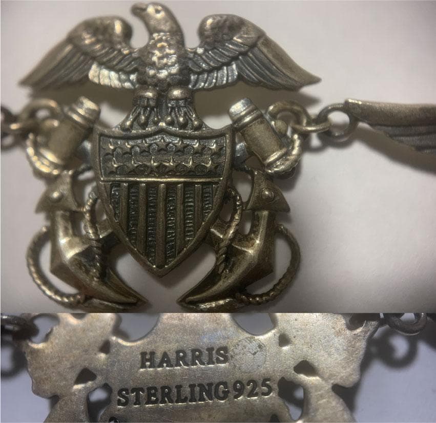 40’S NAVAL AIR CORPS SILVER 925 ペンダント 銀