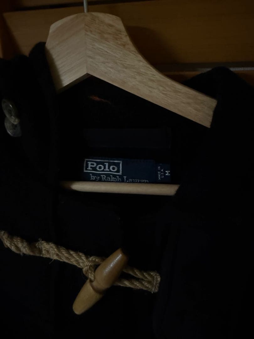 Polo by Ralph Lauren 黒 ダッフルコート
