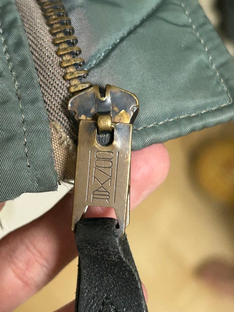 エアフォース MA-1 50s 黒タグ