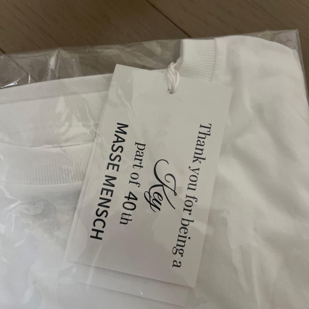 Noir　MASSE MENSCH ホワイトとグレーTシャツ2枚