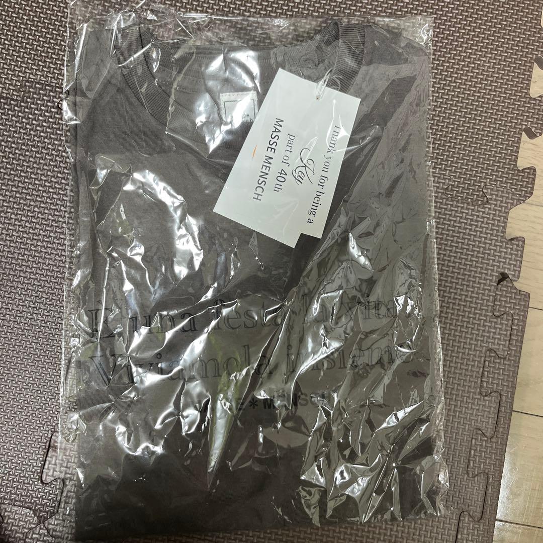 Noir　MASSE MENSCH ホワイトとグレーTシャツ2枚