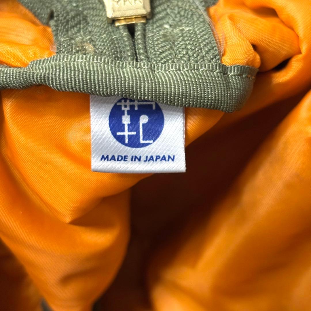 極美品 ポーター PORTER タンカー ミニボストンバッグ セージグリーン S