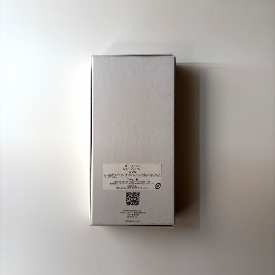M*2様 LOEWE 001 MAN Eau de Toilette 100ml