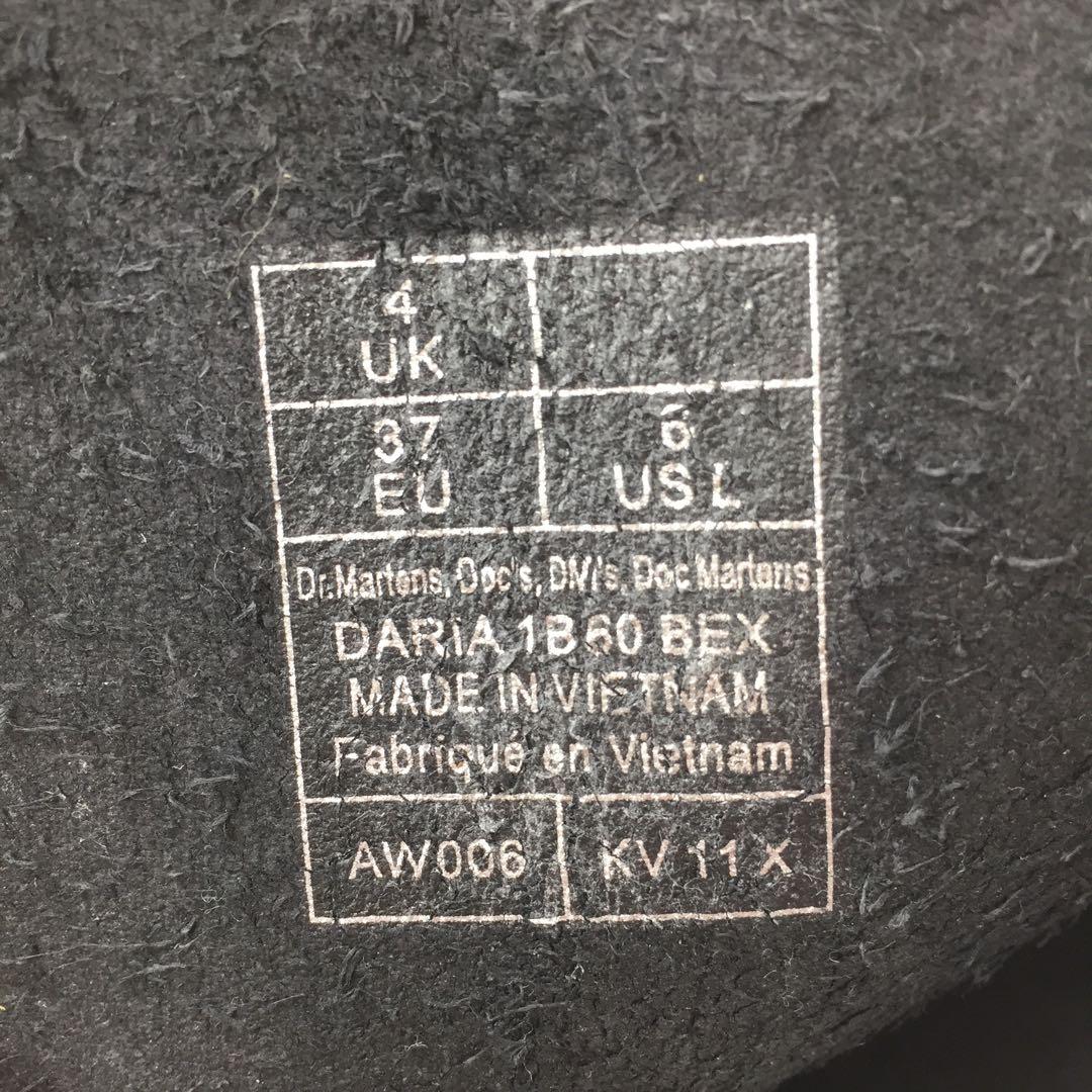【極美品】ドクターマーチン DARIA IB60 BEX ニーハイブーツUK4
