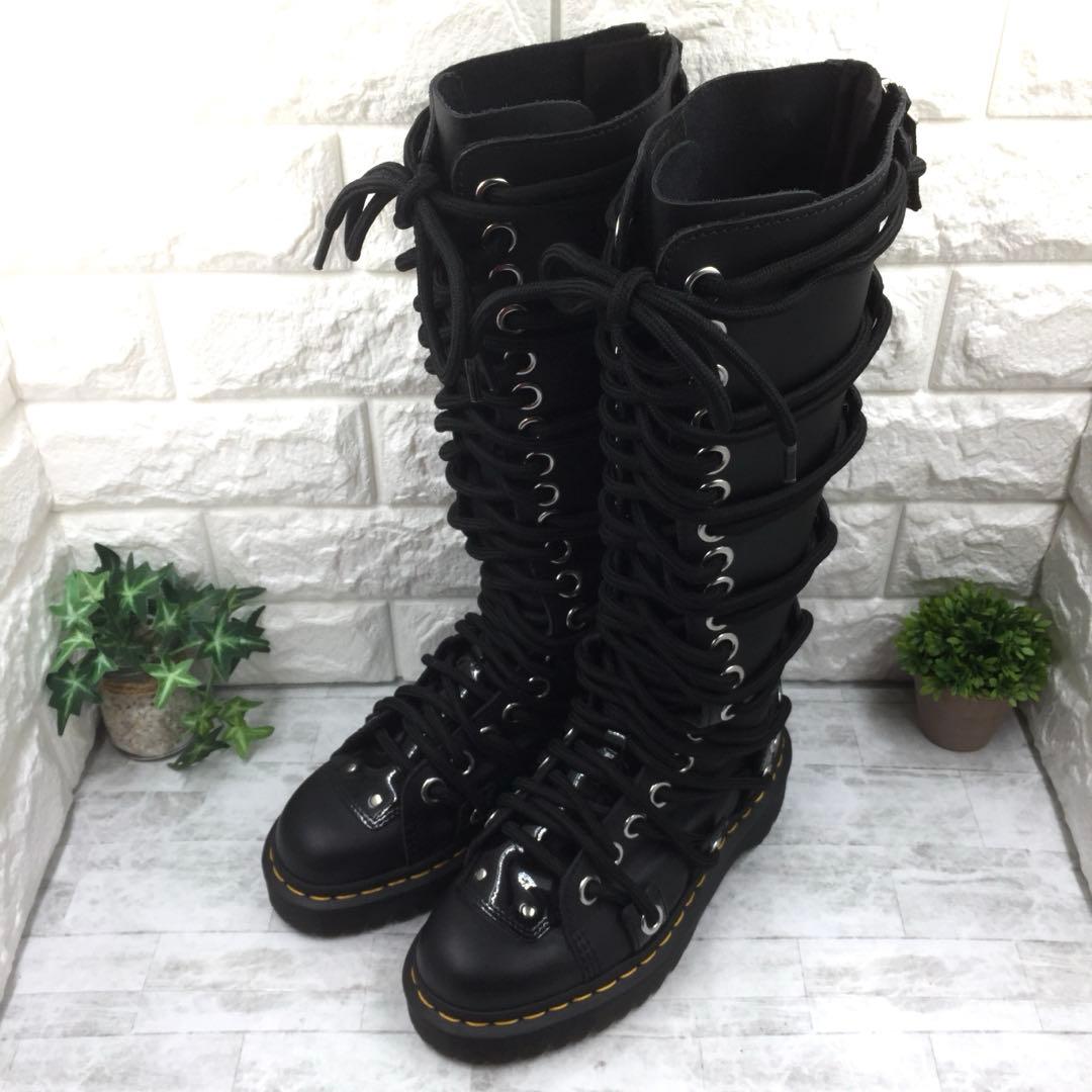 【極美品】ドクターマーチン DARIA IB60 BEX ニーハイブーツUK4