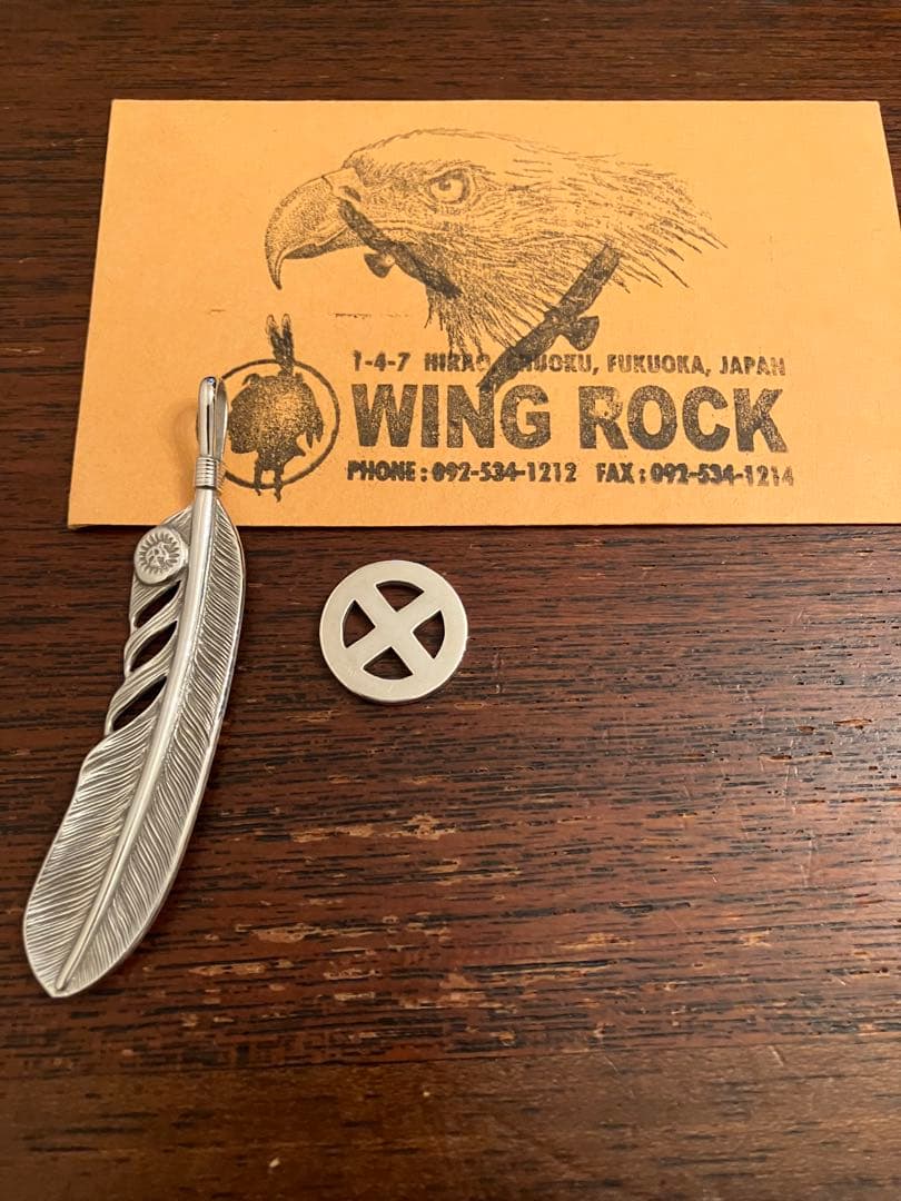 ウイングロック　WING ROCK フェザー　ホイール　シルバー
