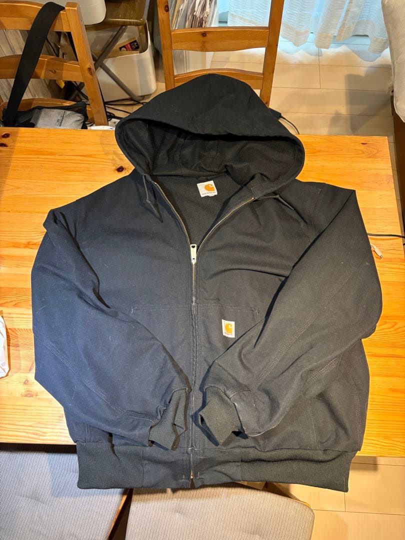か*ん様 Carhartt カーハートアクティブジャケット ブラック　L