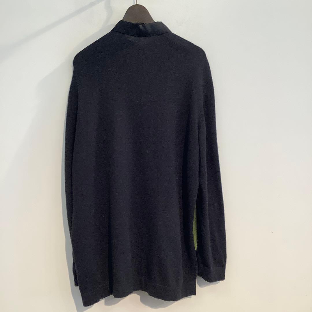 HERMESエルメス　ブリッド・ドゥ・ガラ　シルクニットコンビトップス【難あり】