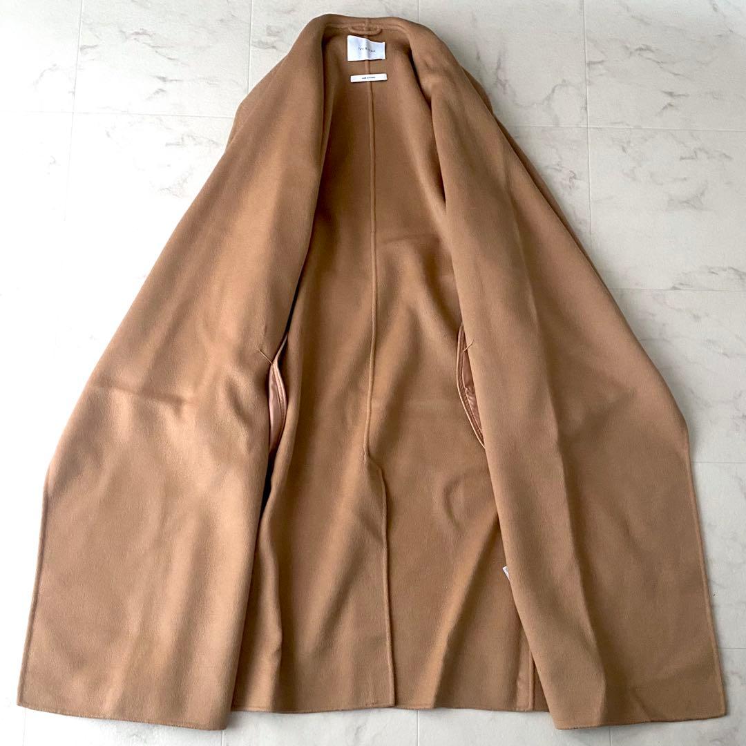 美品☆ IVY &OAK アイビーオーク ウールガウンコート ゆったり 38