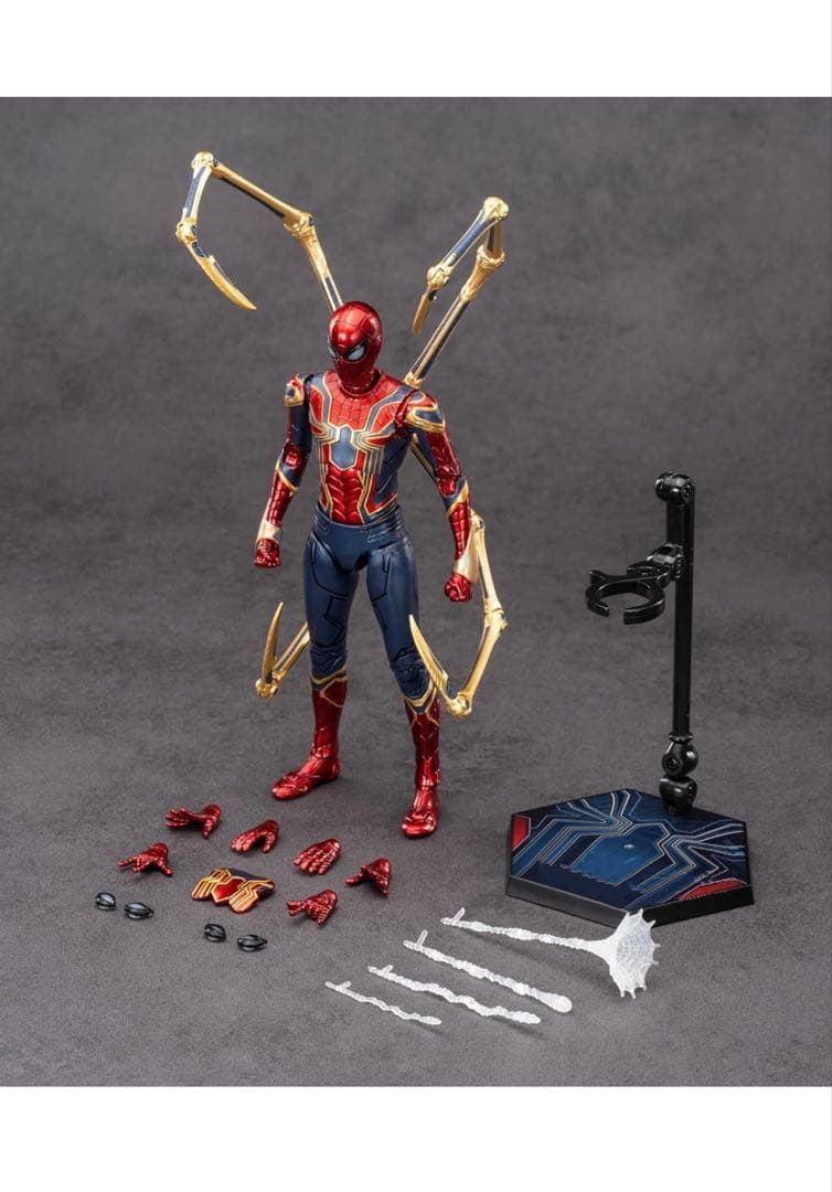 新品・未使用　アイアンスパイダー　7インチ アベンジャーズ フィギュア