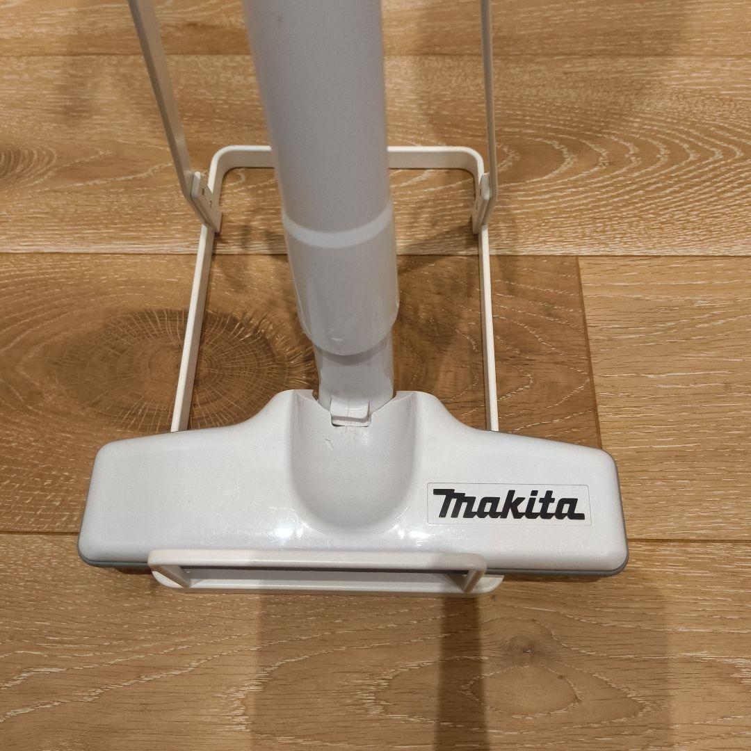 Makita 充電式クリーナー CL282FD ホワイト 紙パック式 スタンド付