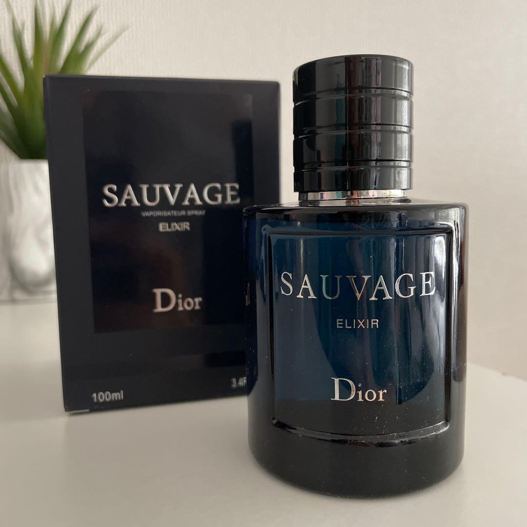香水(男性用) Dior SAUVAGE ELIXIR 100ml