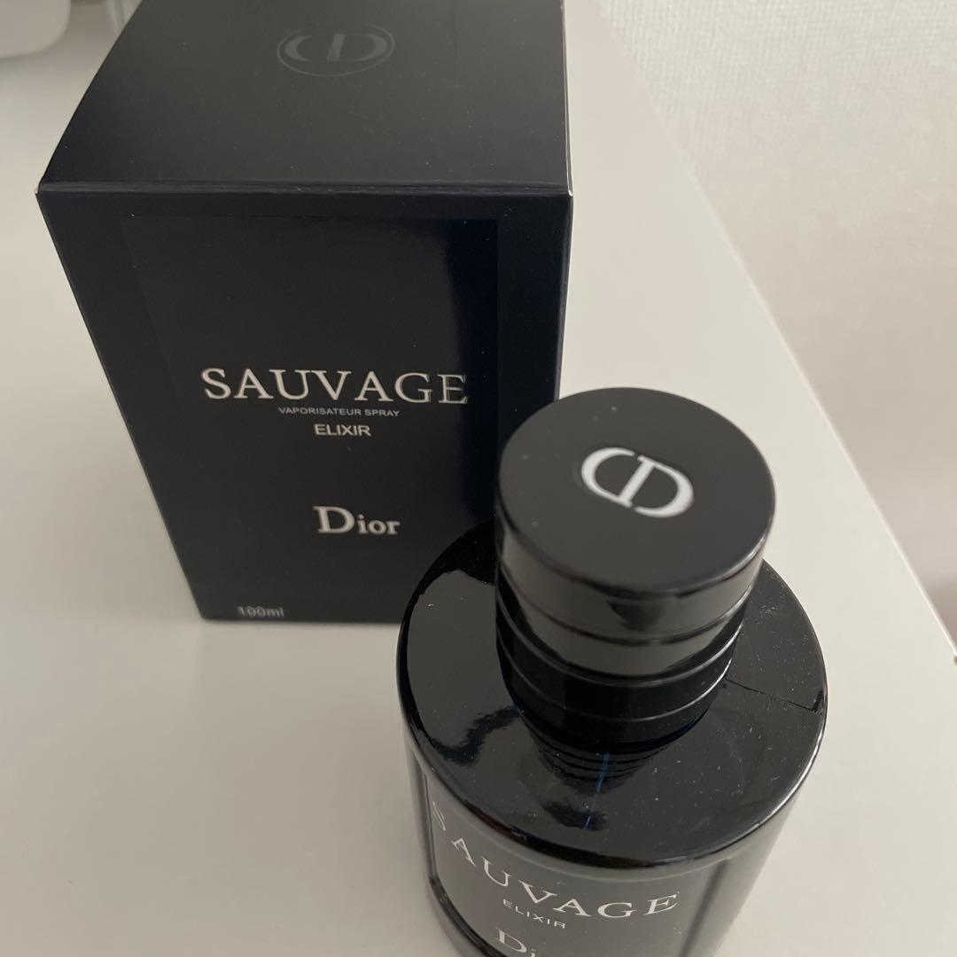 香水(男性用) Dior SAUVAGE ELIXIR 100ml