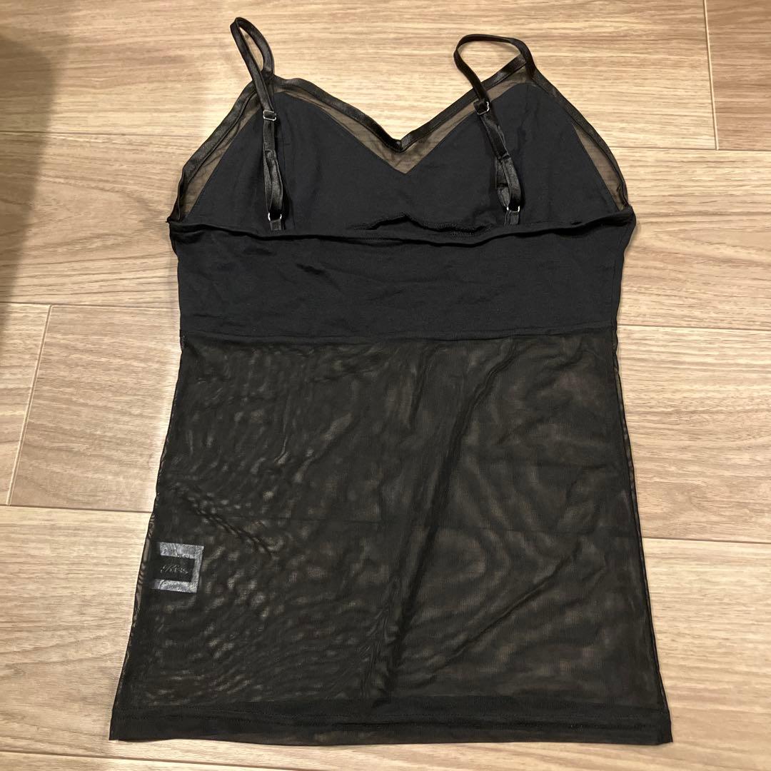 トップス KISS THE CLUB lady camisole black
