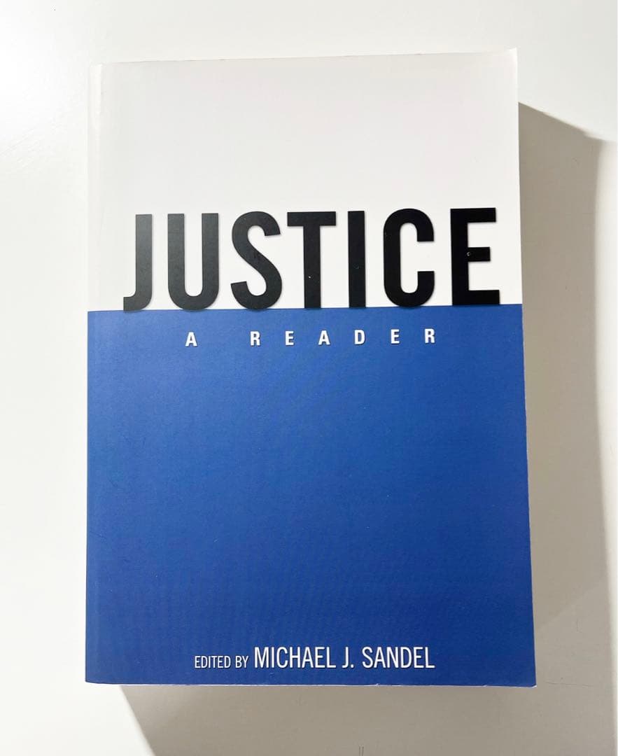 洋書 Justice: A Reader マイケル・サンデル これからの「正義」