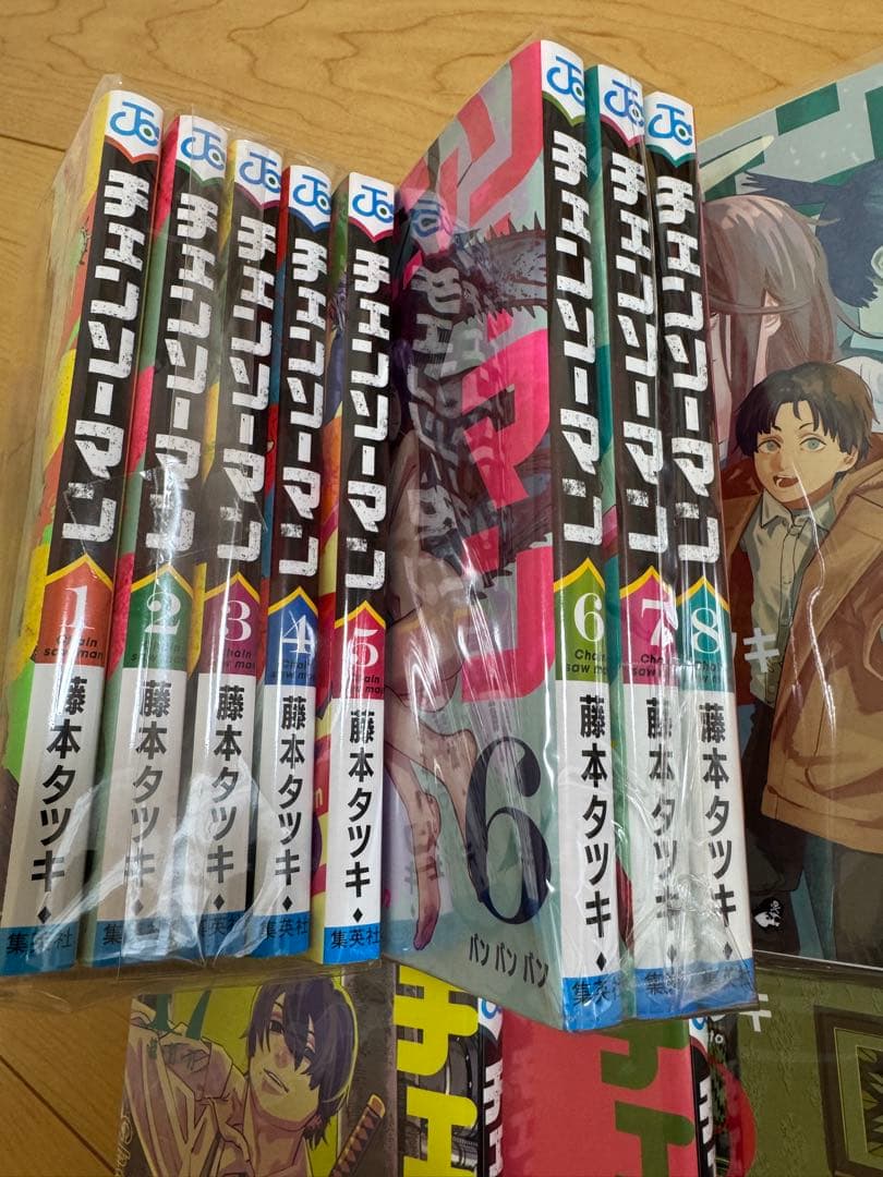 集英社 ジャンプ 藤本タツキ『チェンソーマン』1〜22巻&小説全23冊まとめ売り