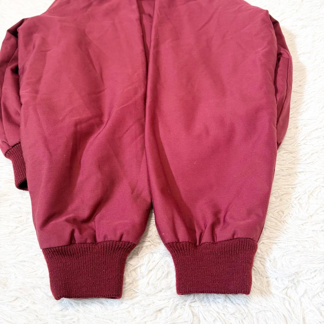 【美品】 MERC ハリントンジャケット 英国製 タータンチェック ボルドー S