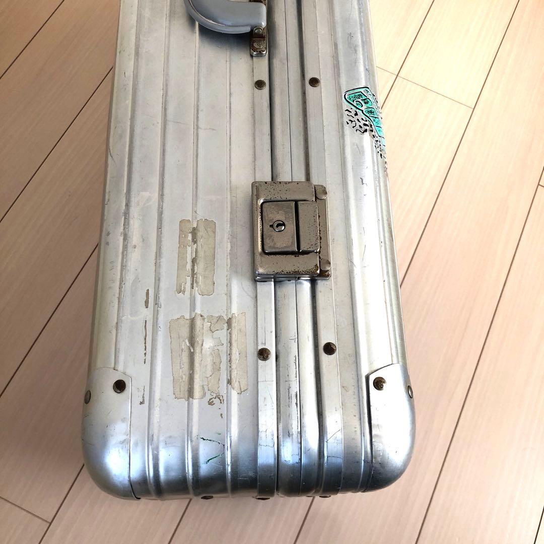 アルミ製 大型スーツケース ヴィンテージ オールド レトロ