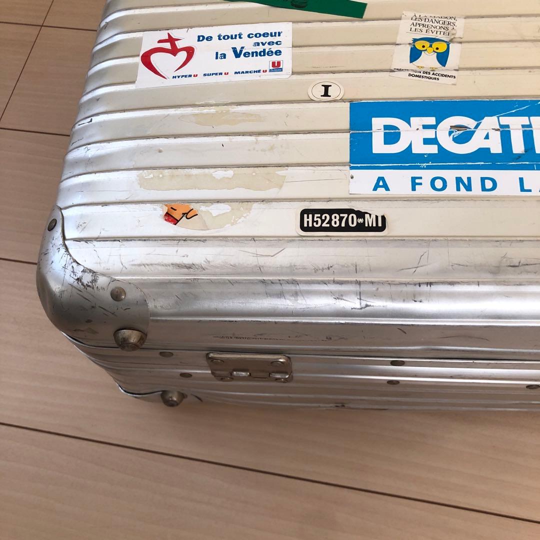 アルミ製 大型スーツケース ヴィンテージ オールド レトロ