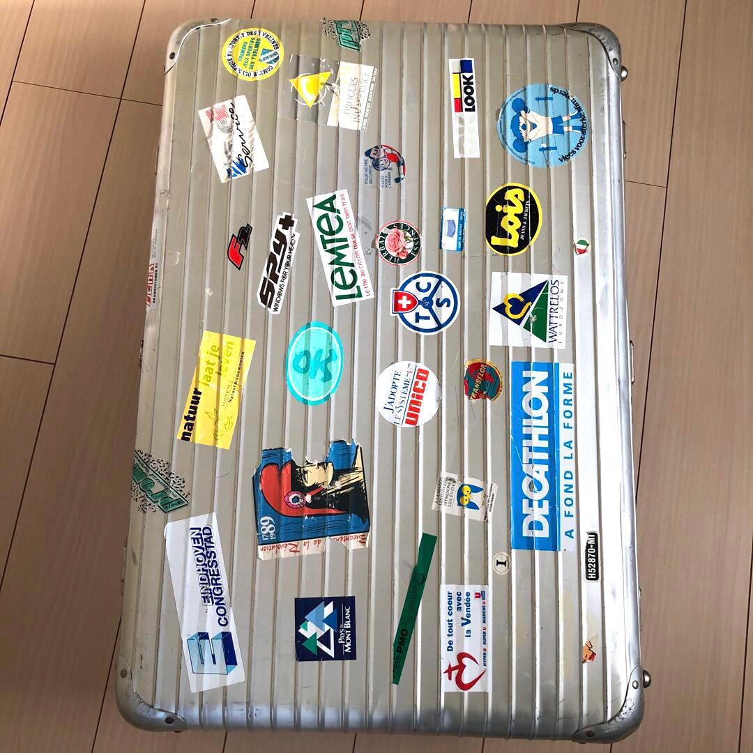 アルミ製 大型スーツケース ヴィンテージ オールド レトロ