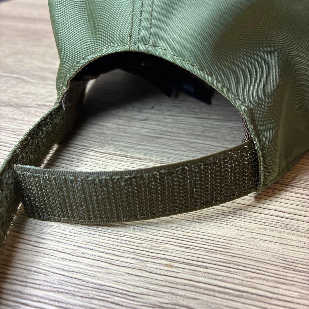 PRADA Re-Nylon xレザー ベースボールキャップ　現行　三角ロゴ