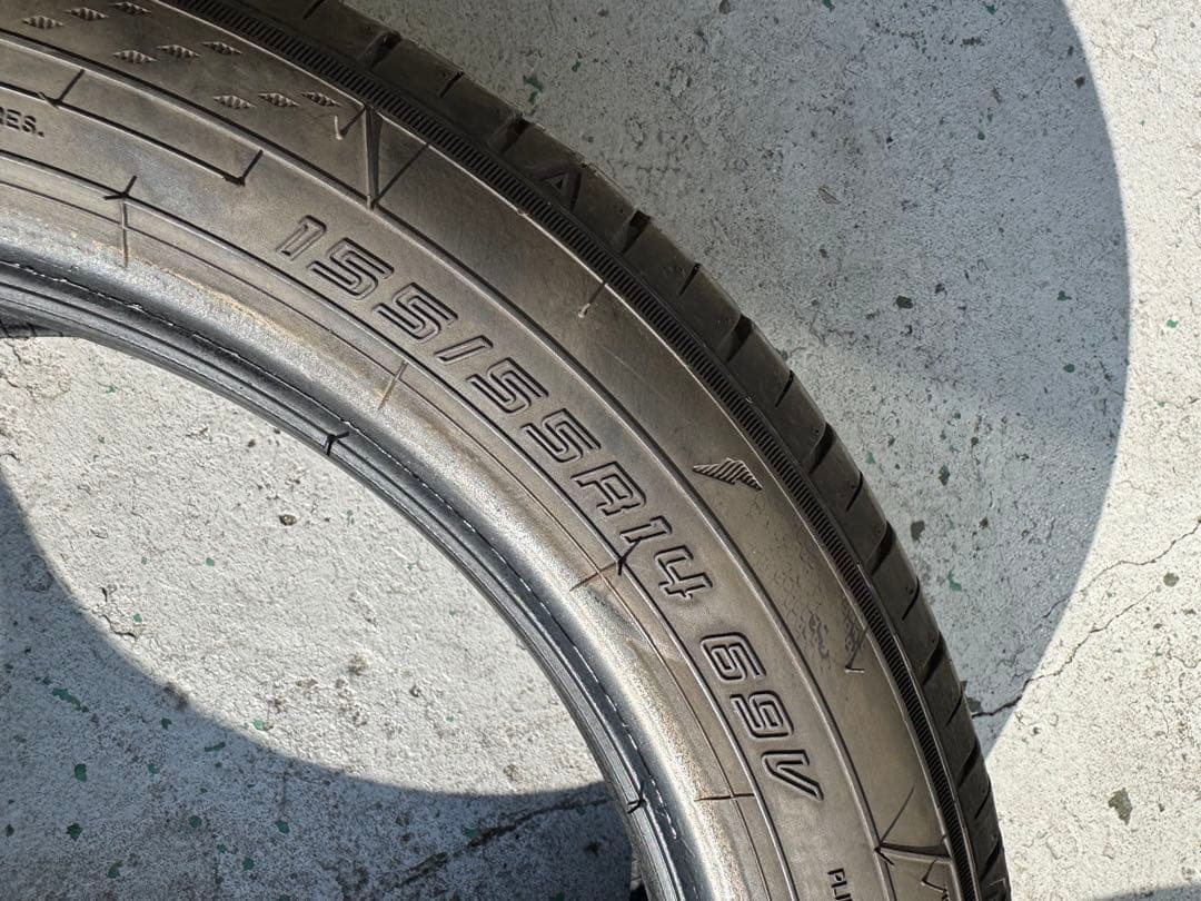 155/55R14 14インチ グッドイヤー エフィシェントグリップ 夏タイヤ