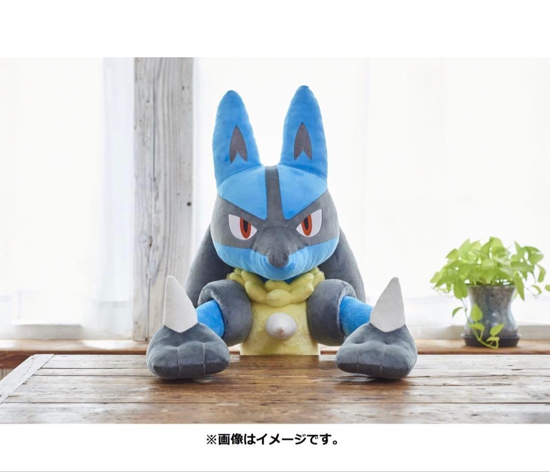 【お値下げ本日まで！】ポケモン ルカリオ ぬいぐるみ 等身大 受注生産