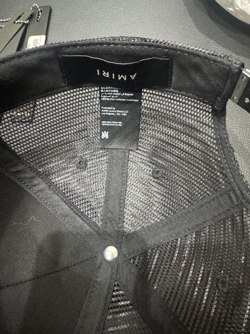 て*ん様 AMIRI トラッカーキャップ
