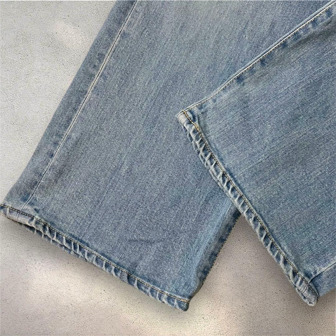 FRAMeWORK ヴィンテージ加工 デニム ワイド ストレートパンツ 40