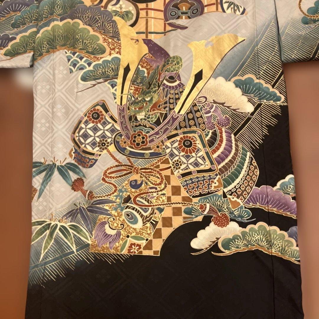 男児祝い着　お宮参り