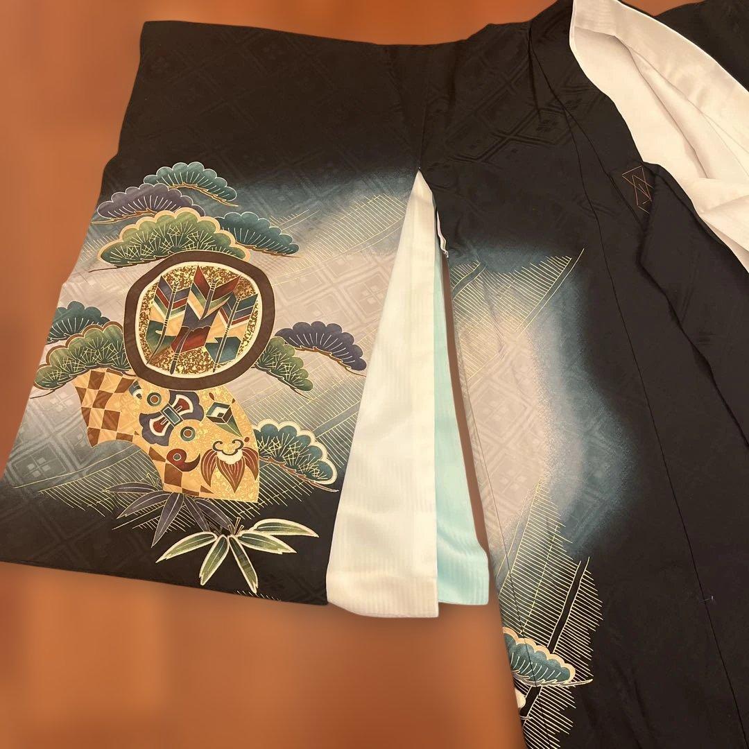 男児祝い着　お宮参り