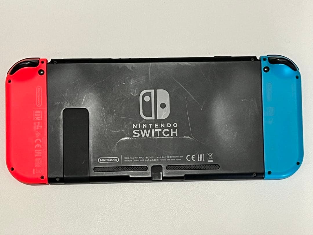 Nintendo Switch 本体 青/赤 2017年製 初期型