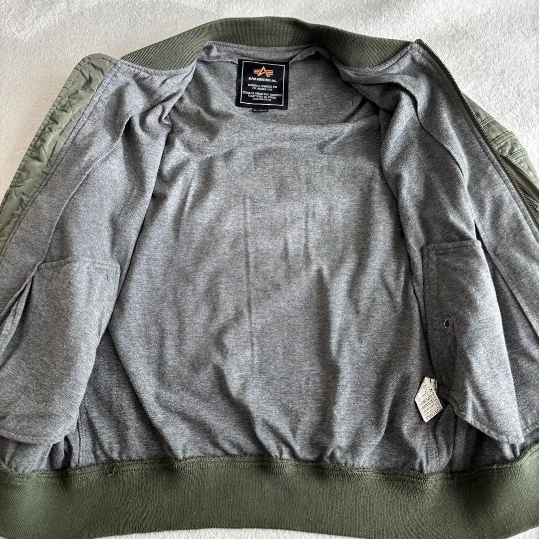 ✨️美品 ALPHA INDUSTRIES MA-1 フライトジャケット XL