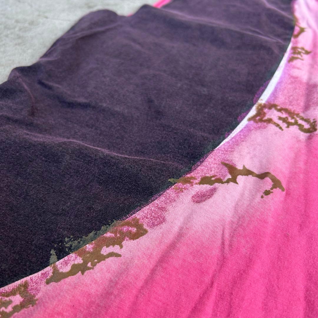 00s archive “L.G.B” nosleeve cutsew pink