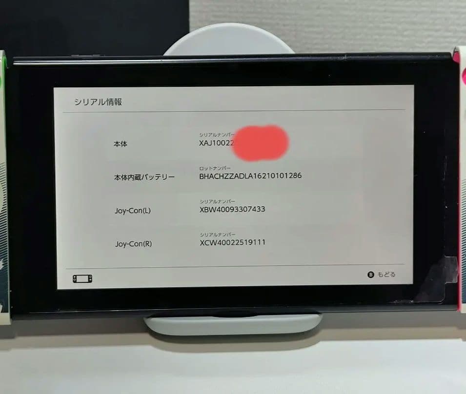 ジャンク品 Nintendo Switch 本体 + 付属品セット