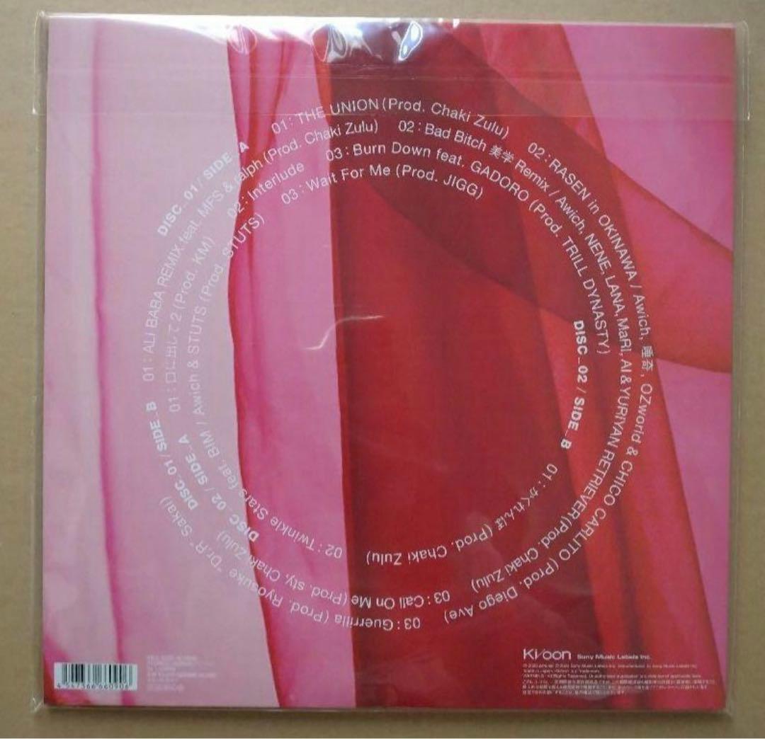 AWICH / THE UNION レコード 新品未使用 未開封