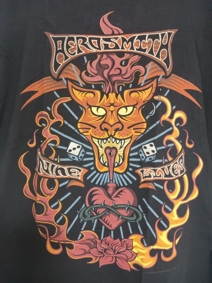 エアロスミス 97年 ツアーTシャツ(97-98NINE LIVES TOUR)