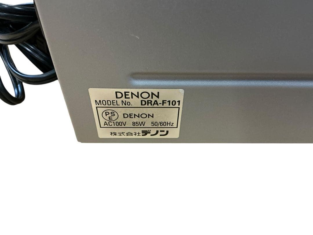 簡易動作確認　DENON DRA- F101 ステレオレシーバー