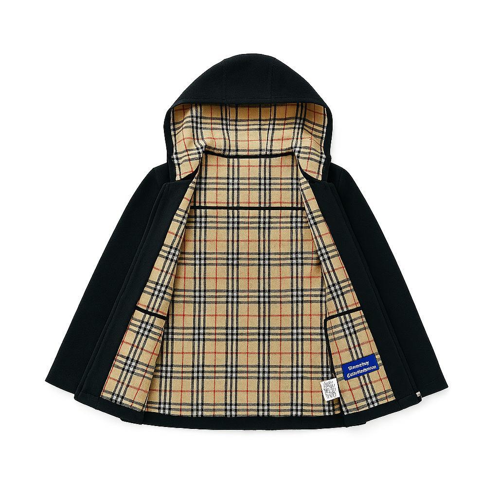 BURBERRY BLUE LABEL ノバチェック裏地 ブラック38