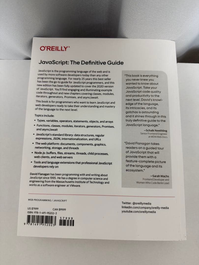 JavaScript: The Definitive Guide 第7版