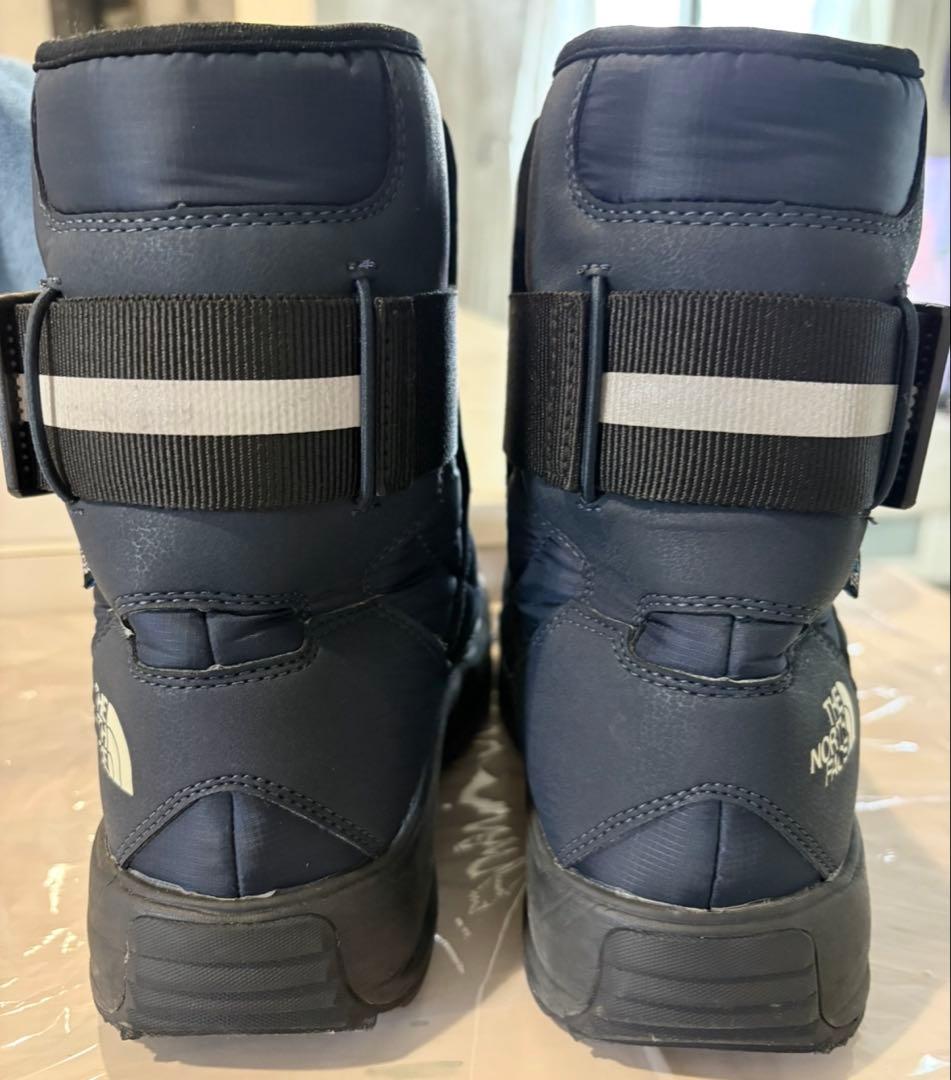 THE NORTH FACE ネイビー キルティングブーツ24.5センチ