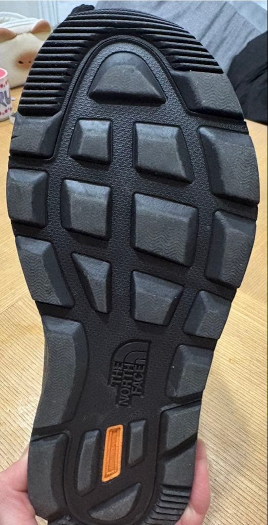 THE NORTH FACE ネイビー キルティングブーツ24.5センチ