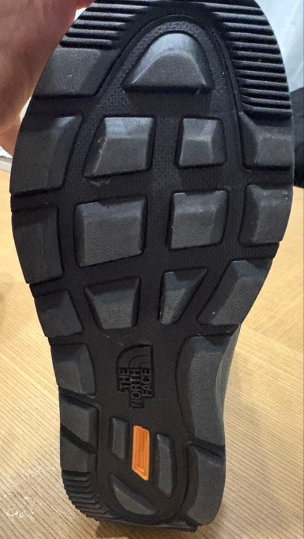 THE NORTH FACE ネイビー キルティングブーツ24.5センチ