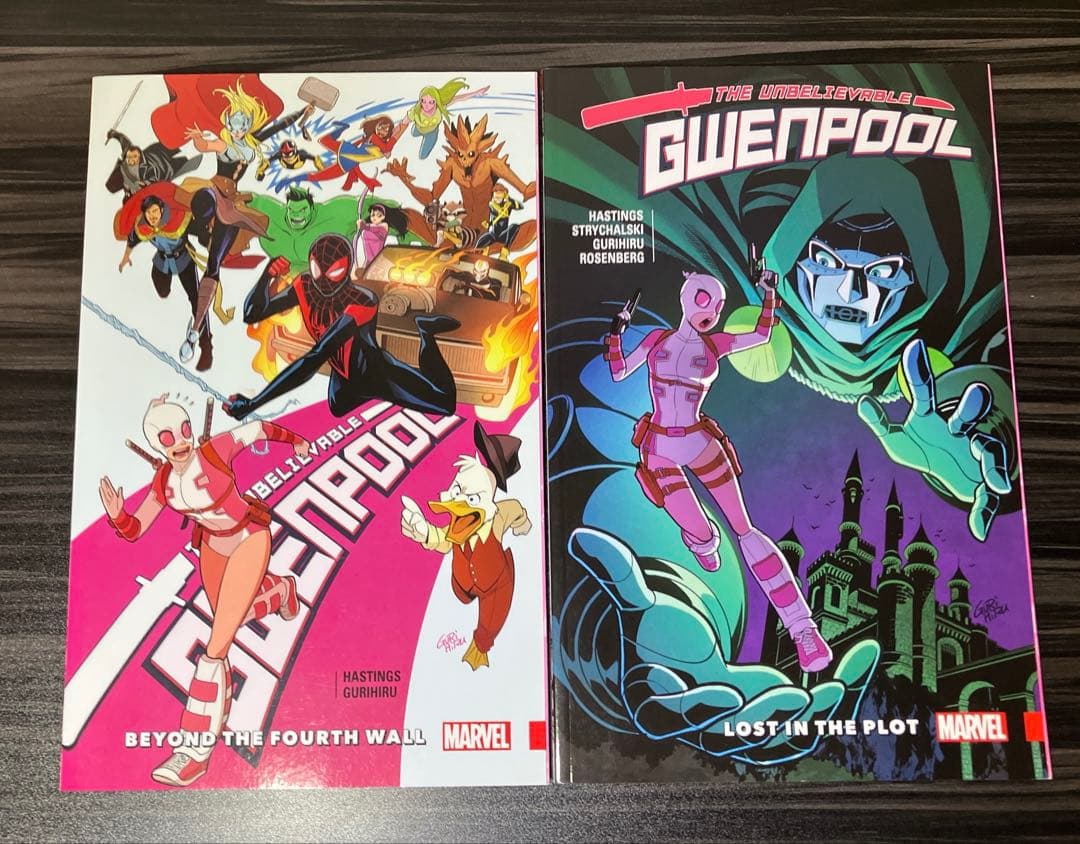 グウェンプール　 Gwenpool 英語版　５冊セット　アメコミ