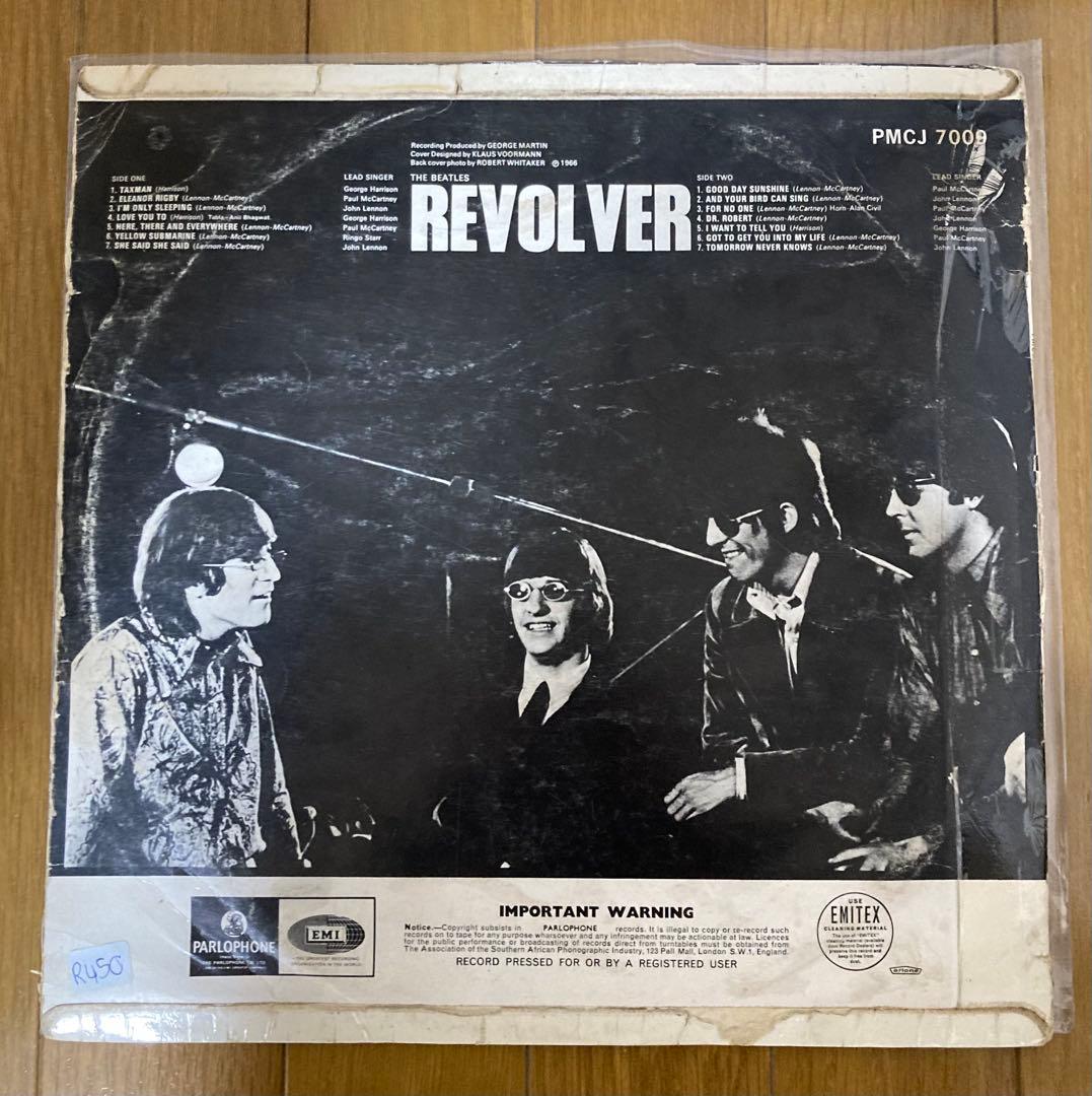 激レア南アフリカオリジナル1stリボルバーBeatlesビートルズレコード
