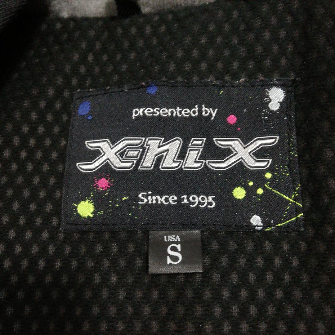X-niX メンズ スノボウェア ジャケット スノーボード 黒 ブラック M